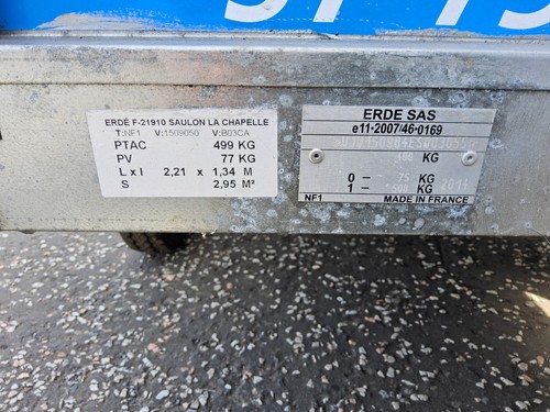 Erde 150 trailer - 150,