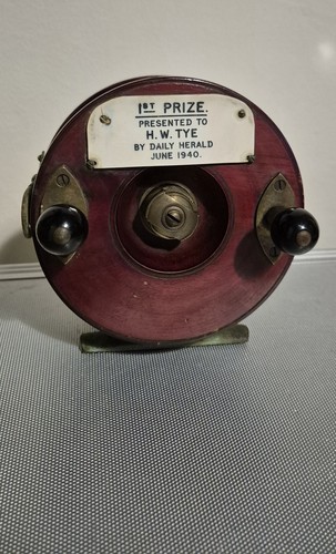 Vintage mahogany brass - &,