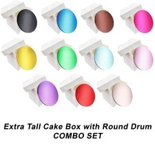Tall White Extra Deep Cake Box