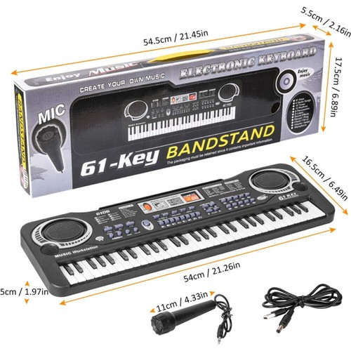 Key electric digital piano - 61,