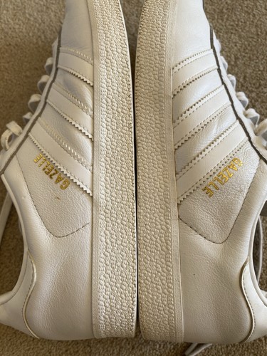 Adidas gazelle leather white - adidas,