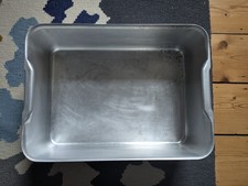 Vintage Deep Baking Tray With Handles - Mermaid Brand