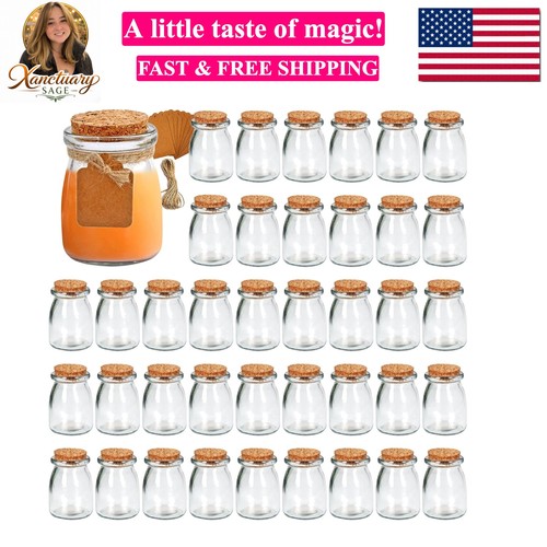 Small glass decorative bottles - glass,