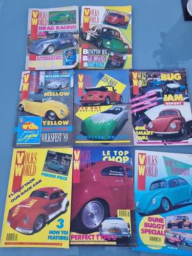 Volksworld magazines 1989 - magazines,