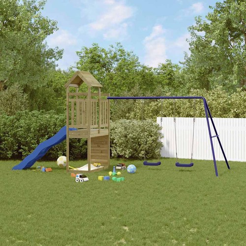 Outdoor wooden kids - wooden, playset