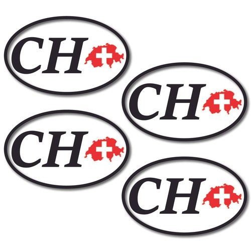 Country stickers 4pcs 8x5cm - stickers,