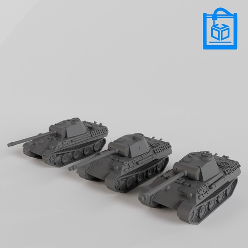 Panther medium tank scale - medium,