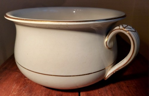 Antique ceramic chamber pot - ceramic,
