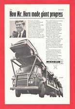 Advert 1968 - Michelin X Tyres