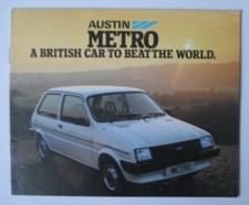 AUSTIN METRO RANGE orig 1982