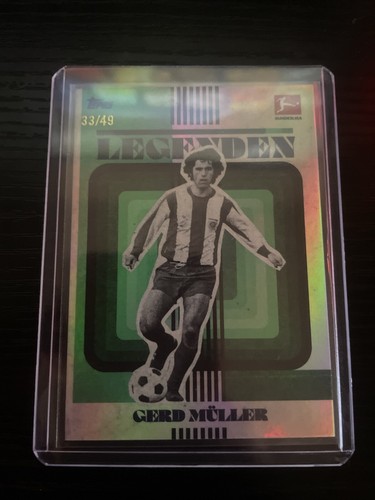 Gerd muller topps lothar - gerd,