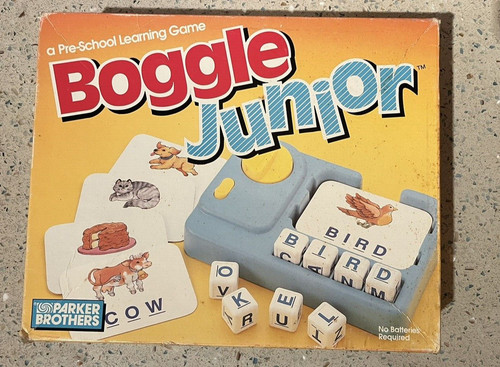 Boggle junior a preschool - boggle,