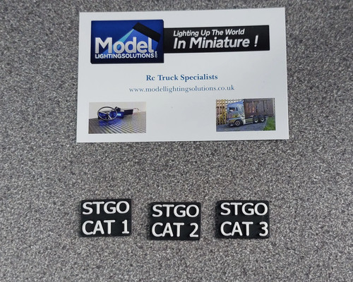 Scale stgo plates - 1:14, for