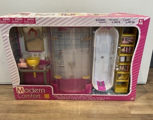 Modern comfort doll - doll, bathroom
