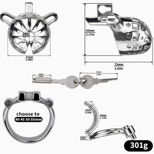 Stainless steel male - stainless,