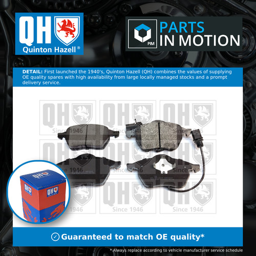 Brake pads set fits audi - set, a4