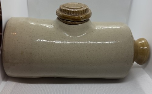 Vintage stoneware hot water - stoneware,