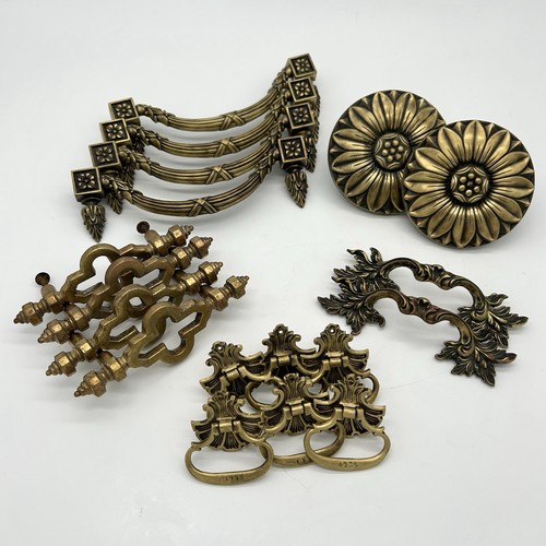 Vintage brass drawer - vintage,