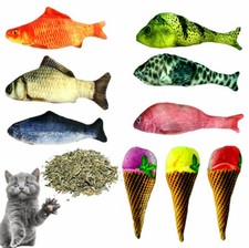 Set of 3 Fish Cone Ice cream