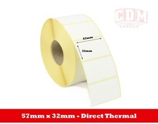57mm x 32mm Direct Thermal