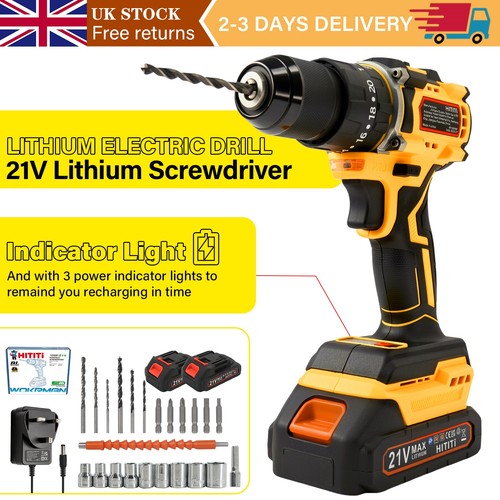 Cordless hammer drill - cordless, impact