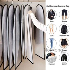 5 Pack Hanging Suit Zip Bags