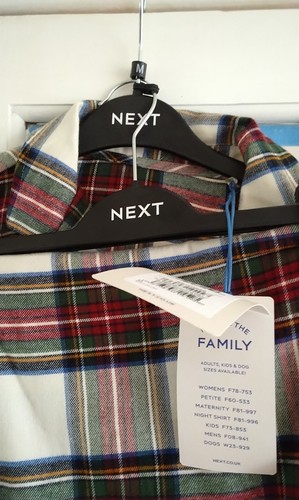 Next pyjamas mens - tartan, size
