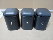 Salter Pebble Canister Set 3
