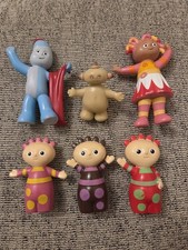 In The Night Garden  Mini Figures Bundle  Iggle Tomliboos Upsy Daisy  Makka