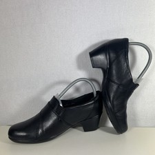 Clarks Bendables Black Leather