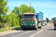 Truck photo Scania 113M 320 tipper Latvia green #e5lv