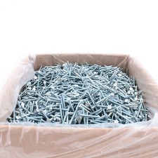 8500-Pack Bolt & Screw Co 1.5" Flathead 6-32 Thread Straight Slot Machine Bolts