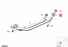 OEM BMW E12 E23 E24 E28 528i 535i 628CSi 635CSi 728i Flange 18111175312