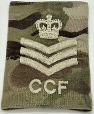 British Military Issue MTP Staff Sergeant CCF Rank Slide