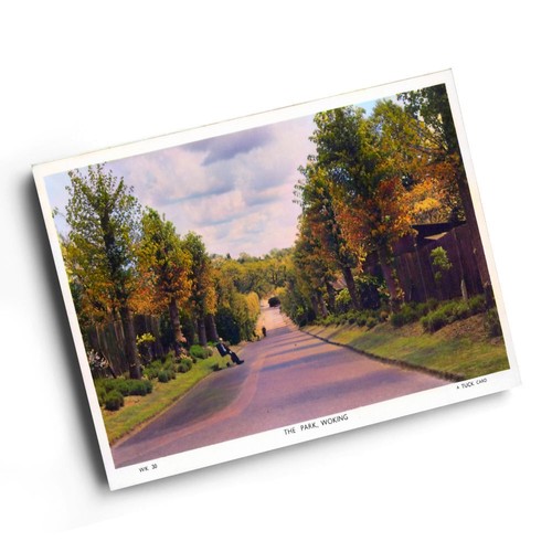 Print vintage surrey - a4,