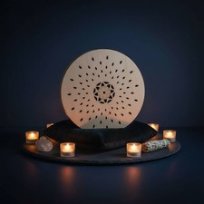 Rain Sound Drum Natural Wood