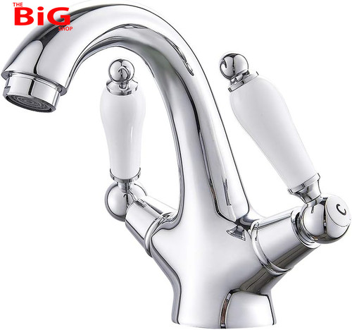 Dual lever basin mixer - lever,