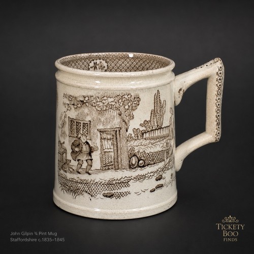 Antique staffordshire john - antique,