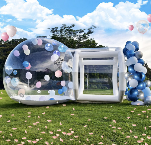 Inflatable bubble house 10ft - bubble,