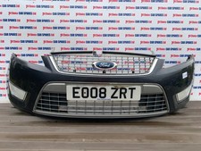 FORD MONDEO HATCHBACK 5DR TITANIUM MK4 2008 SEA GREY METALLIC FRONT BUMPER MARKS