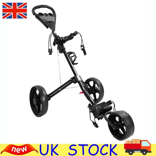 Wheeled golf push trolley - push,