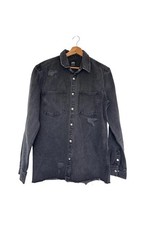 Zara Black Denim Overshirt