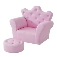 Kids Sofa Set with Footstool