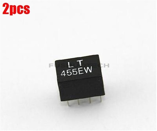 2pcs khz total 455khz 5 - 455khz,