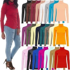 Ladies womens polo neck - womens, top