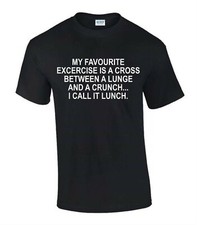 My Favorite Exercise   Birthday Gift Idea Funny Rude Men’s Lady's T-Shirt T0280
