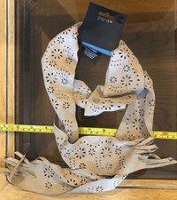 Matalan Papaya New Shawl Scarf Biege Brown Cute Rural RRP £10