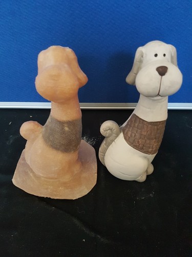 Latex mould tall dog - tall,