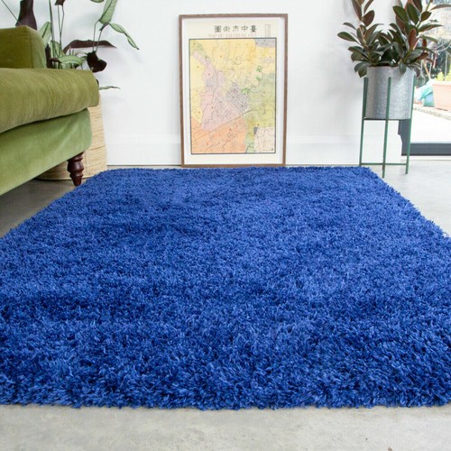 Royal navy blue shaggy - royal,