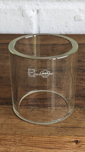 Schott duran miners lamp glass - schott,